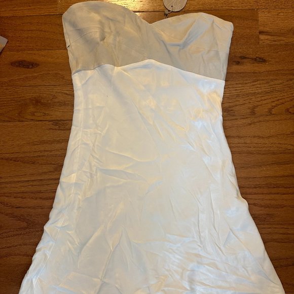 Veronica Strapless Mini Dress - Meshki (Multi Bone) - Picture 2 of 5